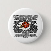 Knop Dromen Ronde Button 5,7 Cm (Voorkant)