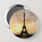 Knop Eiffel Tower Ronde Button 4,0 Cm (Voorkant /achterkant)
