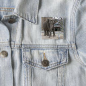 knop ELEPHANT Vierkante Button 5,1 Cm (In situ)