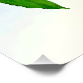 Knop en de deur worden geopend perfect poster (Hoek)