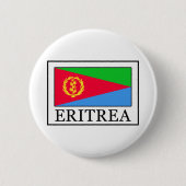 Knop Eritrea Ronde Button 5,7 Cm (Voorkant)