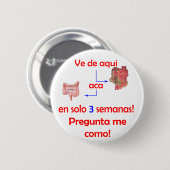 Knop Estomago Ronde Button 5,7 Cm (Voorkant /achterkant)