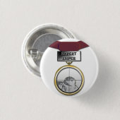 Knop Expert Sniper-medaille Ronde Button 3,2 Cm (Voorkant /achterkant)