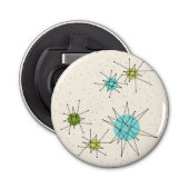 Knop Fles opener Iconic Atomic Starbursts (Voorkant)