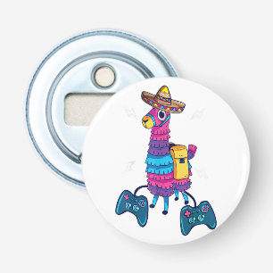 Knop Fles Opener met magneet Mockup Sjabloon