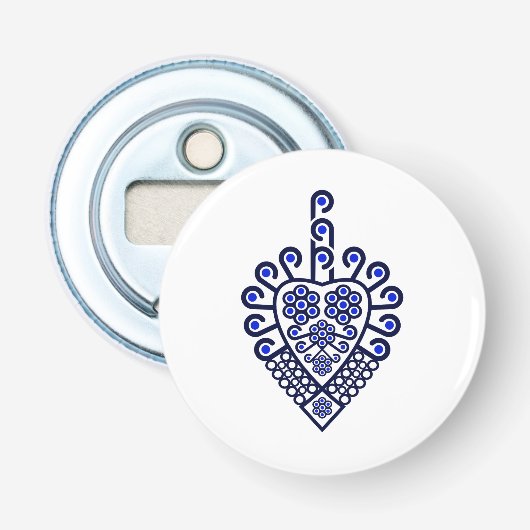 Knop flesopener button flesopener (Voorkant)