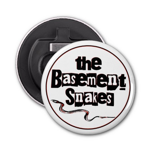 Knop flesopener - kelder slangen button flesopener (Voorkant)