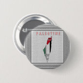 Knop Free Palestine - Palestinian Pin Button (Voorkant /achterkant)