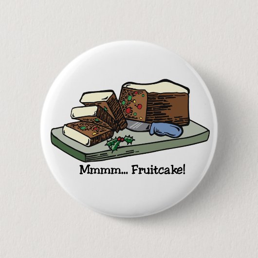 Knop Fruitcake Ronde Button 5,7 Cm (Voorkant)