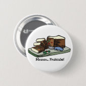 Knop Fruitcake Ronde Button 5,7 Cm (Voorkant /achterkant)
