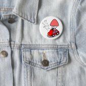 Knop Ganbare Japan - Auto Ronde Button 5,7 Cm (In situ)