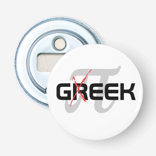 Knop Geek Button Flesopener (Voorkant)