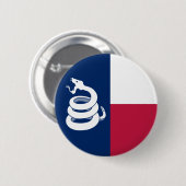 Knop 'Geen lezing in Texas' Ronde Button 5,7 Cm (Voorkant /achterkant)
