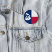 Knop 'Geen lezing in Texas' Ronde Button 5,7 Cm (In situ)