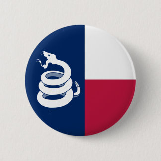Knop 'Geen lezing in Texas' Ronde Button 5,7 Cm