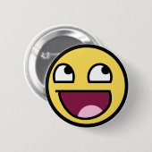 Knop geweldige vlak ronde button 5,7 cm (Voorkant /achterkant)