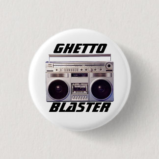 Knop Ghetto Blaster Ronde Button 3,2 Cm
