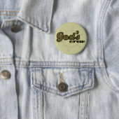 Knop Gods Crew Ronde Button 5,7 Cm (In situ)