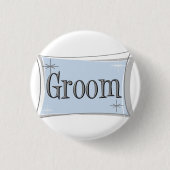 Knop Groom Ronde Button 3,2 Cm (Voorkant)