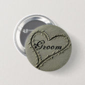Knop Groom Ronde Button 5,7 Cm (Voorkant /achterkant)