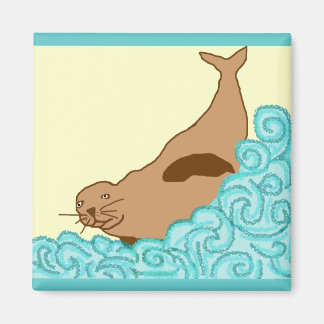 Knop Hawaiian Monk Seal Magneet