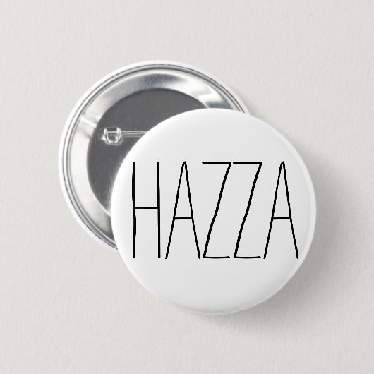 Knop Hazza Ronde Button 5,7 Cm (Voorkant /achterkant)