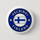 Knop Helsinki Finland Ronde Button 5,7 Cm (Voorkant)