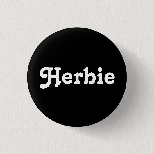 Knop Herbie Ronde Button 3,2 Cm (Voorkant)