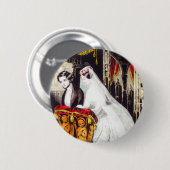 Knop "Het huwelijk" Ronde Button 5,7 Cm (Voorkant /achterkant)