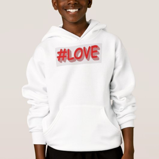 Knop het Ontwerp "#LOVE" van de Uitdrukking. Beste (Voorkant)