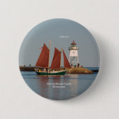 Knop Hjordis Ronde Button 5,7 Cm (Voorkant)