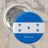 Knop Honduras, patriottische Hondurasan-mode Ronde Button 3,2 Cm