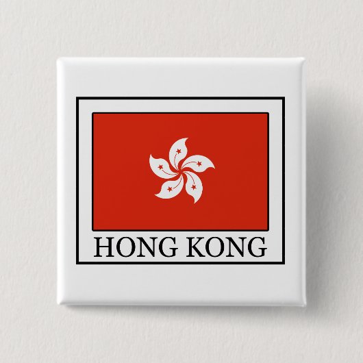 Knop Hong Kong Vierkante Button 5,1 Cm (Voorkant)