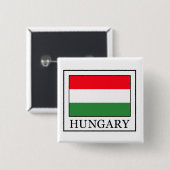 Knop Hongarije Vierkante Button 5,1 Cm (Voorkant /achterkant)