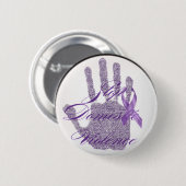 Knop Huiselijk geweld stoppen Ronde Button 5,7 Cm (Voorkant /achterkant)