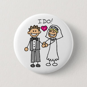 Knop I Do Ronde Button 5,7 Cm