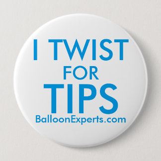 Knop I Twist for tips ( Ballontwister ) Ronde Button 4,0 Cm