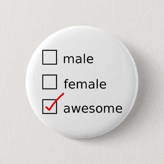 Knop Ik uitchecken Ronde Button 5,7 Cm (Voorkant)