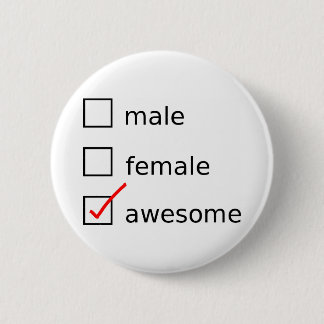 Knop Ik uitchecken Ronde Button 5,7 Cm