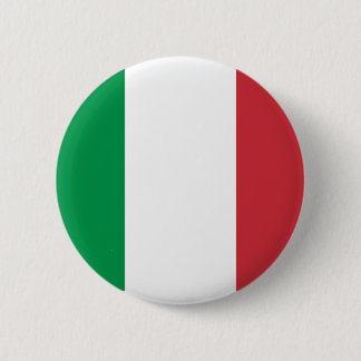 Knop Italiaanse vlag Ronde Button 5,7 Cm