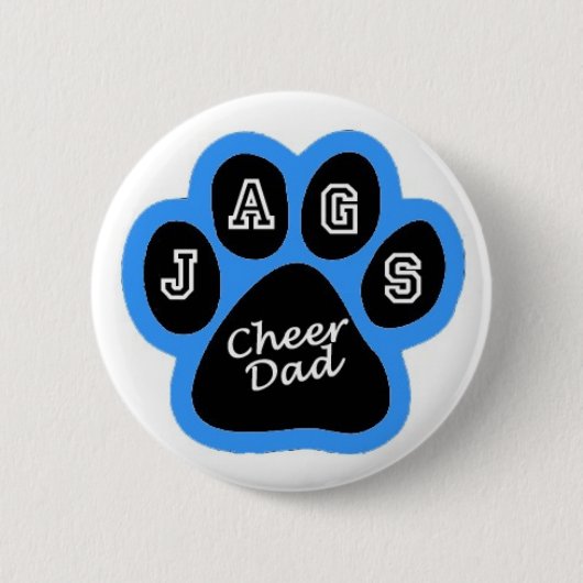 Knop Jags dad Ronde Button 5,7 Cm (Voorkant)