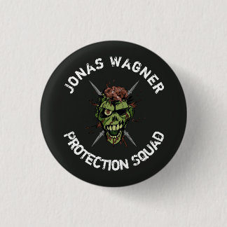 knop jonas wagner protection squad ronde button 3,2 cm