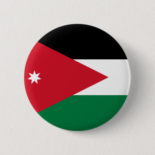 knop Jordaanvlag Ronde Button 5,7 Cm