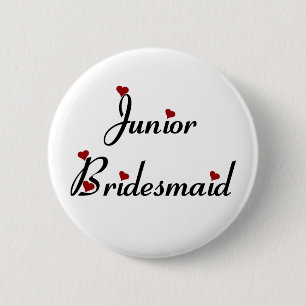 Knop Junior Bridesmaid Ronde Button 5,7 Cm
