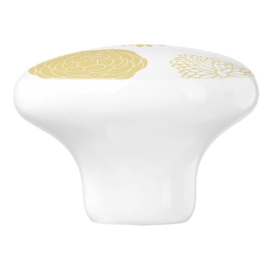 Knop Keramisch kast (Zijkant)