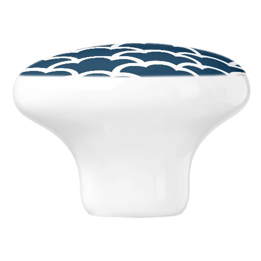 Knop Keramisch kast (Zijkant)