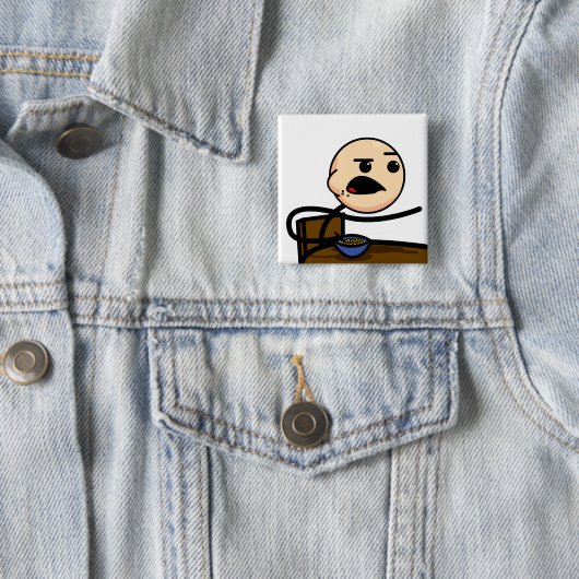 Knop Kerel Vierkante Button 5,1 Cm (In situ)