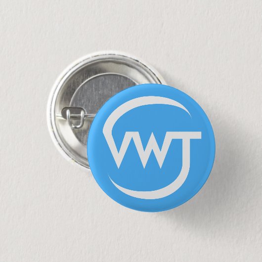 Knop Klein VWT-Logo Ronde Button 3,2 Cm (Voorkant /achterkant)