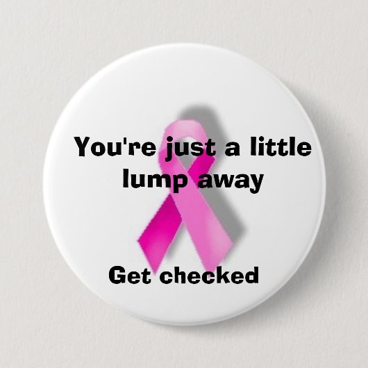 Knop Kleine klontjes Ronde Button 7,6 Cm (Voorkant)