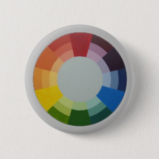 Knop KLOR WHEEL Ronde Button 5,7 Cm (Voorkant)